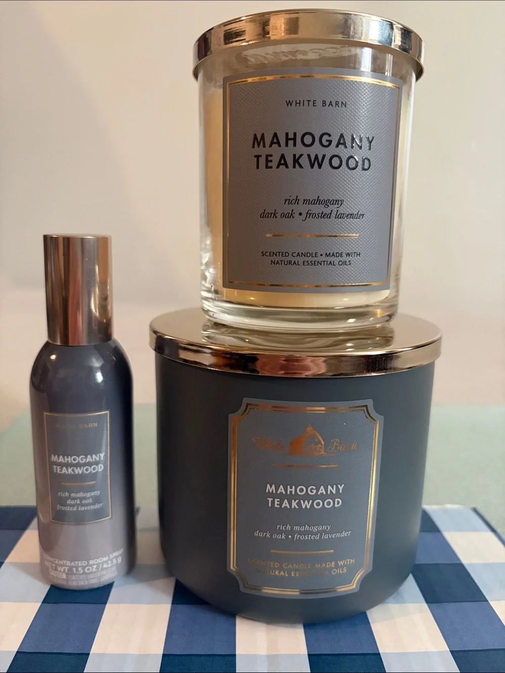 WHITE BARN candle set - Picture 5 of 5